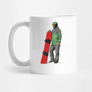 Snowboard Mug